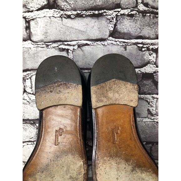 Allen Edmonds Black Leather Slip On Loafers Dress Shoes Men Sz 10D US/43EU - Picture 16 of 16